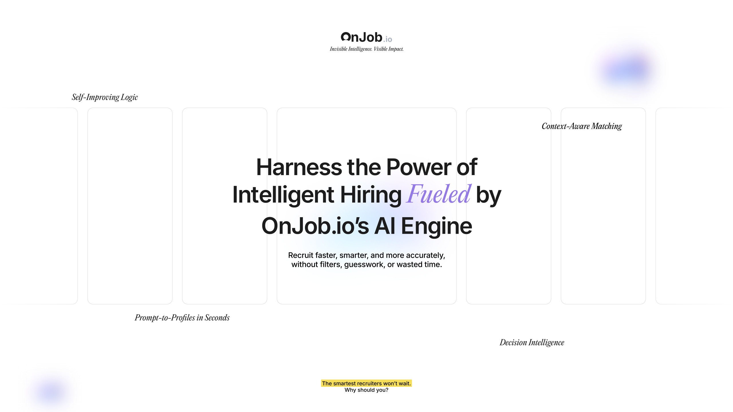 OnJob.io — Brochure — slide 1
