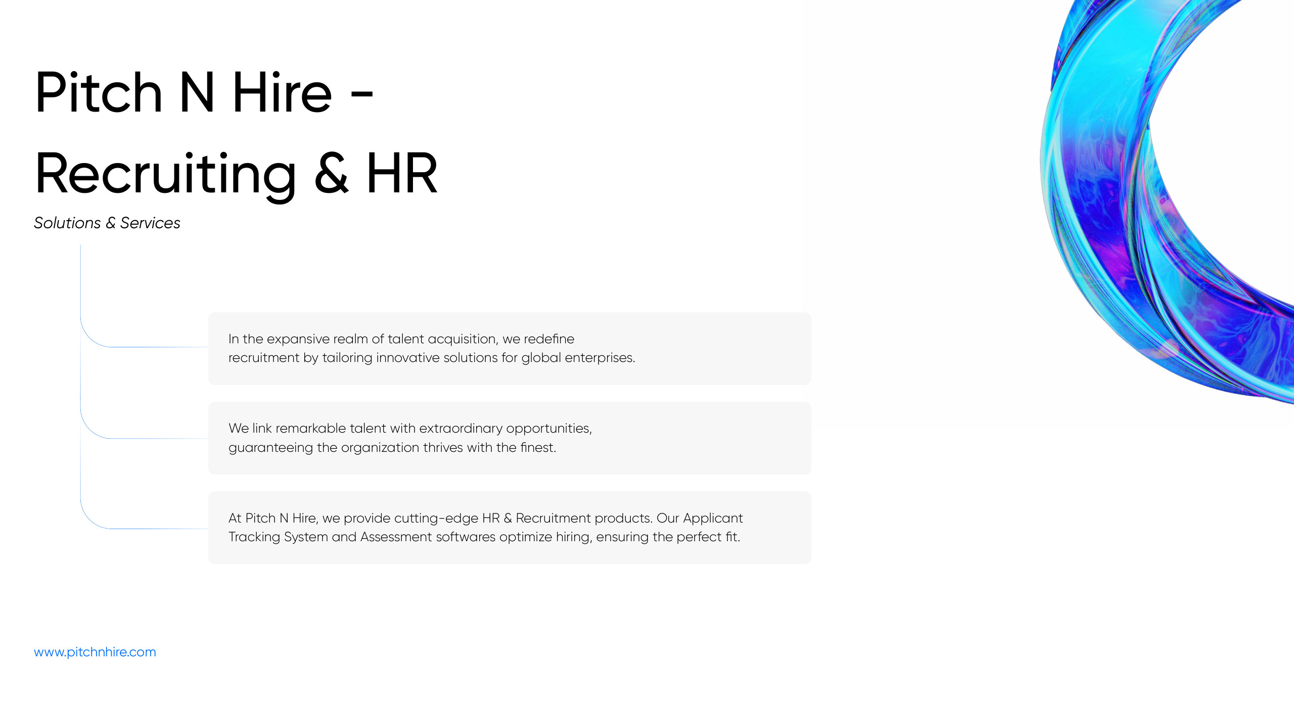 Pitch N Hire — Client Brochure — slide 2