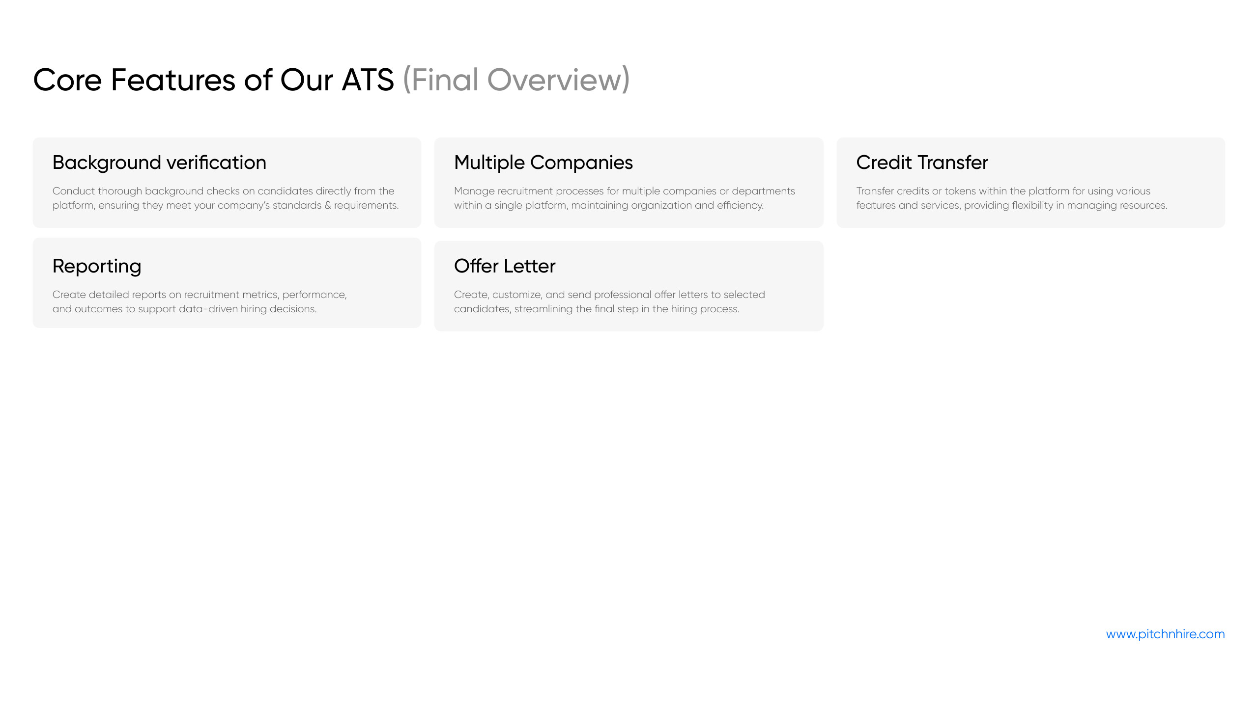Pitch N Hire — Client Brochure — slide 8