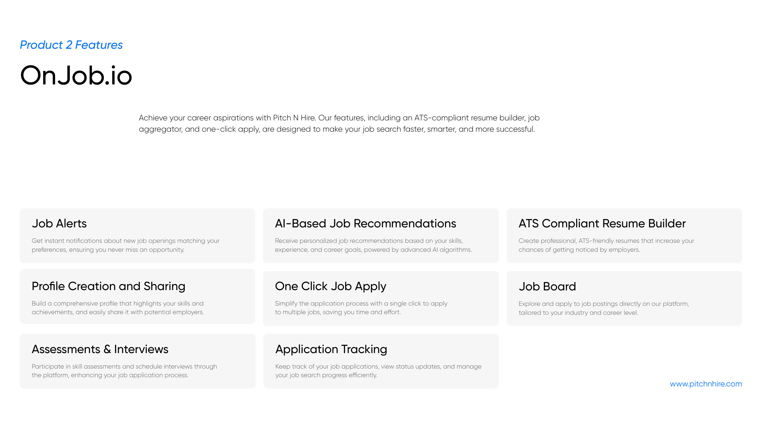 Pitch N Hire — Client Brochure — slide 11