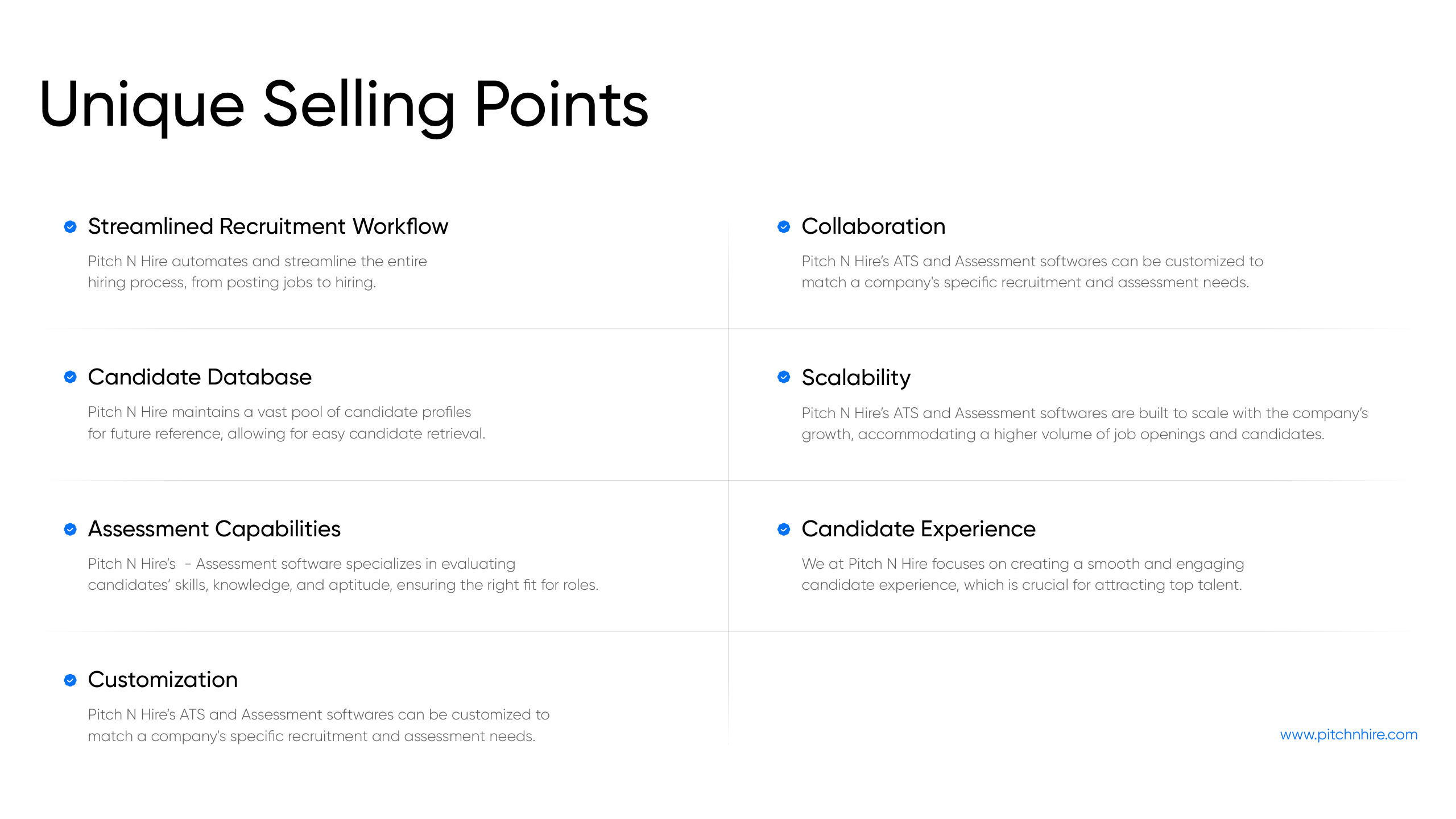 Pitch N Hire — Client Brochure — slide 13