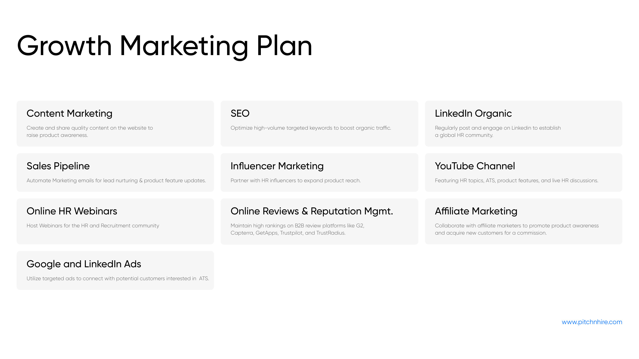 Pitch N Hire — Client Brochure — slide 24
