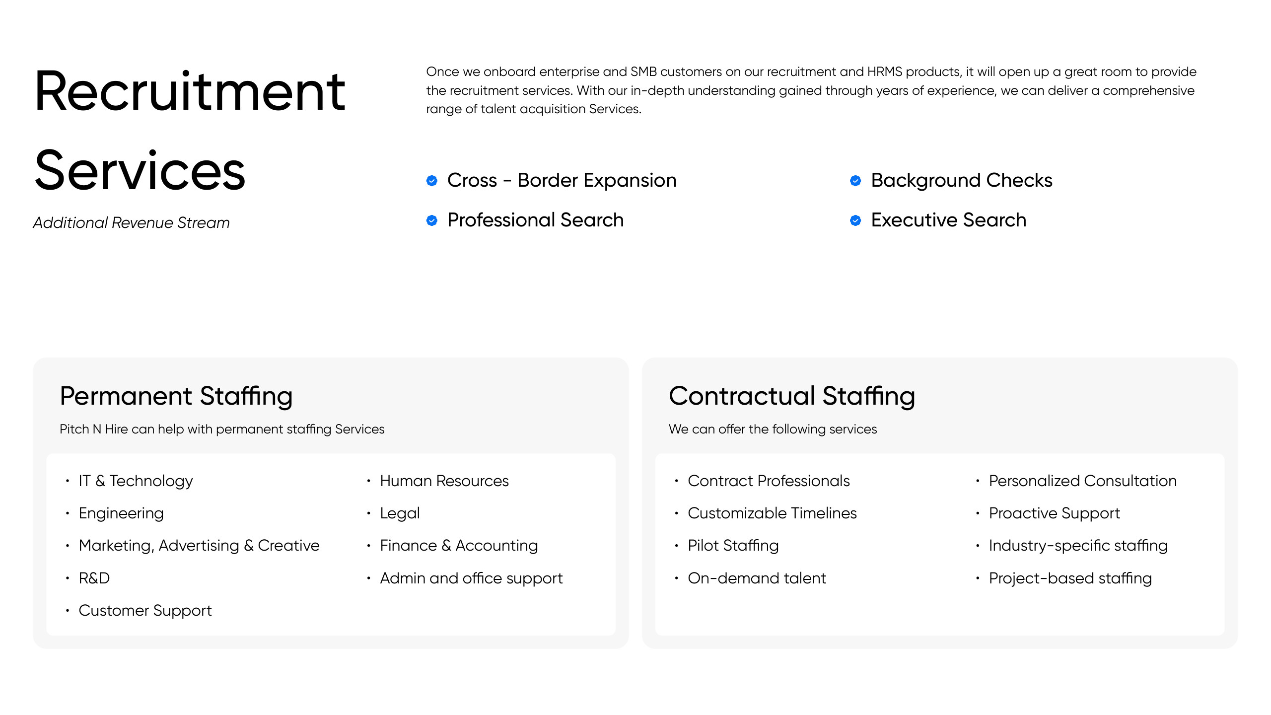 Pitch N Hire — Client Brochure — slide 25