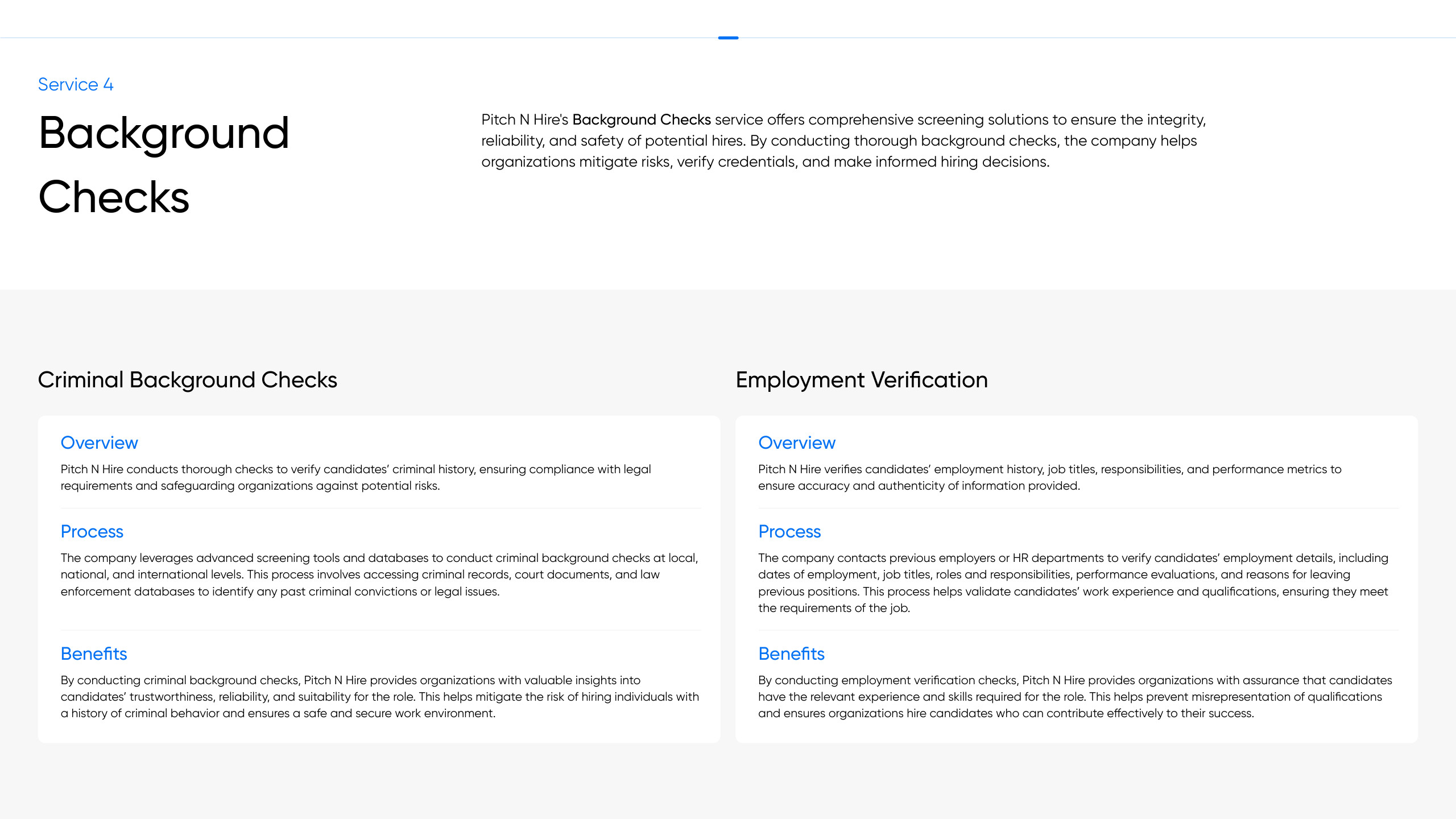 Pitch N Hire — Services Brochure — slide 6